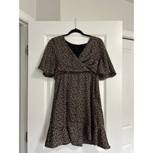 Women’s Mini Cheetah Print Dress  Size